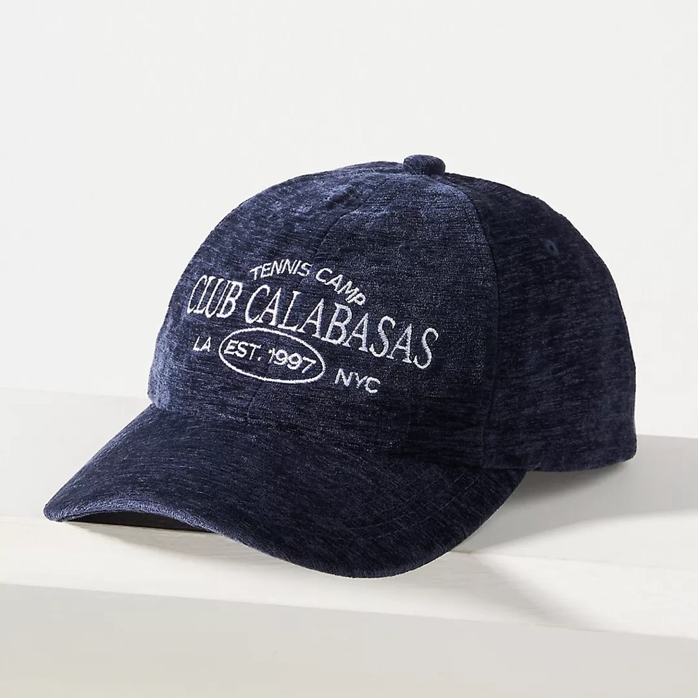 ANTHROPOLOGIE Corduroy Sports Club NWT Baseball Cap
